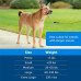 Gentle Leader Head Collar for Dogs, Large size chart
